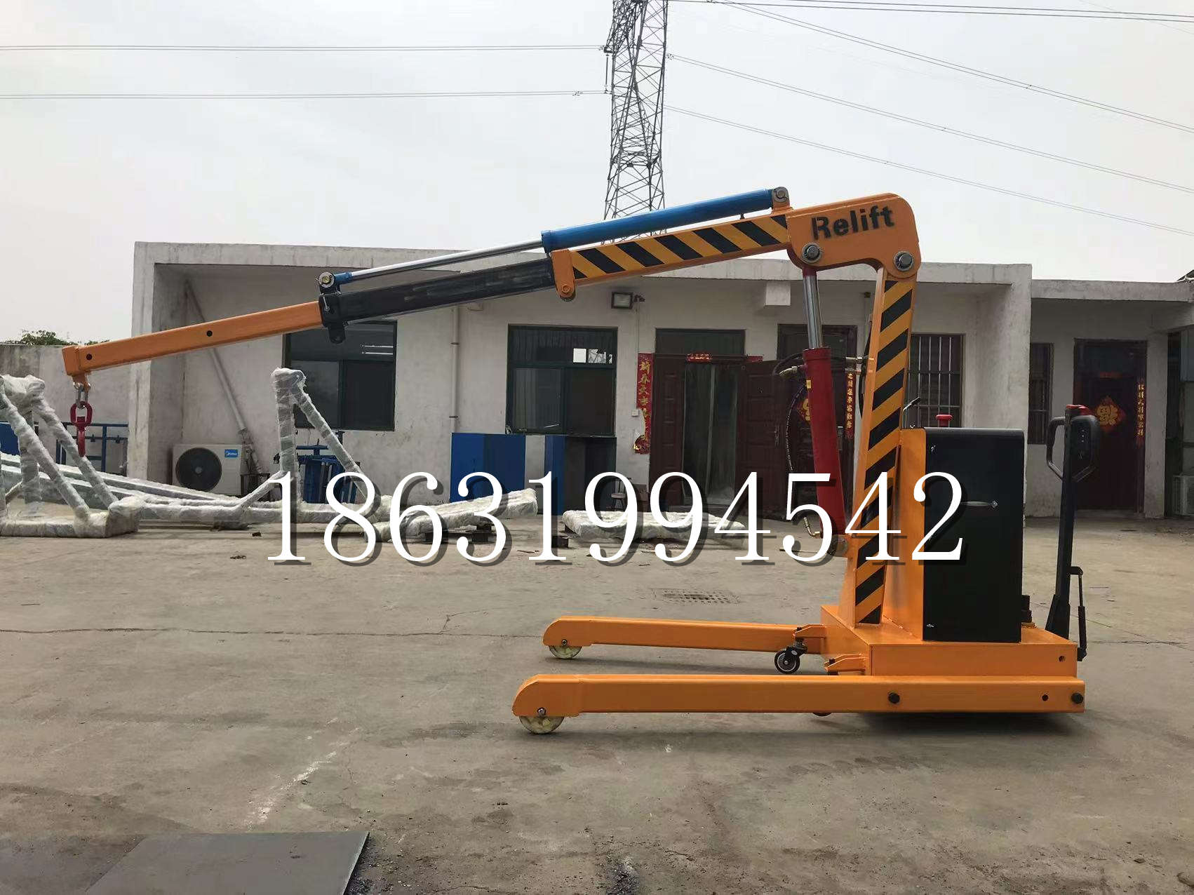 抚宁区久征定做3吨三轮随车吊 农用园林绿化移树吊 平板工程用小吊机